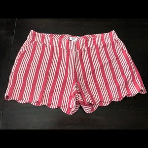 Striped Crown and Ivy Shorts